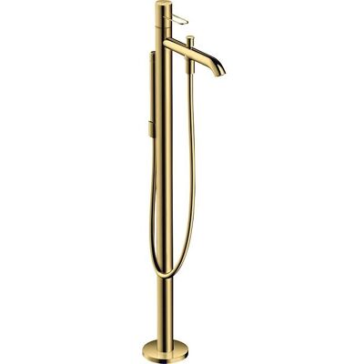 HANS GROHE Axor Uno Bodenmontage Badewannenmischer - Polished Gold - 259mm HANS GROHE Axor Uno Bodenmontage Badewannenmischer - Polished Gold - 259mm