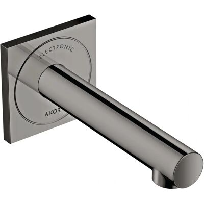 Hansgrohe Axor Uno Mitigeur Électronique pour lavabo - Chrome noir poli - Publicité Hansgrohe Axor Uno Mitigeur Électronique pour lavabo - Chrome noir poli - Publicité