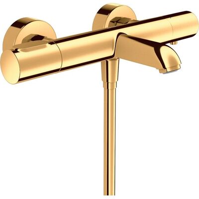 Hansgrohe Axor Citterio M Thermostat Badarmatur - Aufputz, 2 Verbraucher, Polished Gold Hansgrohe Axor Citterio M Thermostat Badarmatur - Aufputz, 2 Verbraucher, Polished Gold