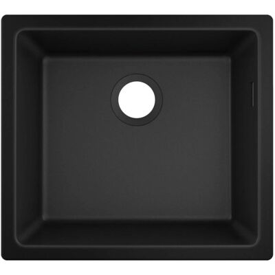 Hansgrohe S51 450 Underliming vask - Enkelbassin - Grafit sort Hansgrohe S51 450 Underliming vask - Enkelbassin - Grafit sort