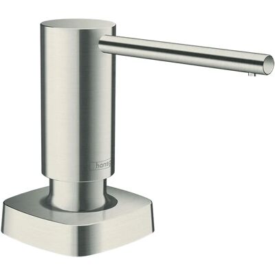 Hansgrohe Keukenmengkraan Dispenser - Roestvrij staal - Hoogte 339mm Hansgrohe Keukenmengkraan Dispenser - Roestvrij staal - Hoogte 339mm