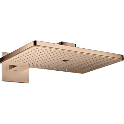 Hansgrohe AXOR ShowerSolutions Kopfbrause 460x300 3jet - Polished Red Gold Hansgrohe AXOR ShowerSolutions Kopfbrause 460x300 3jet - Polished Red Gold