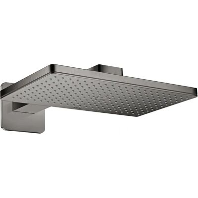 Tête de douche Axor Rain de Hansgrohe - 460x270mm - Chrome noir poli - Publicité Tête de douche Axor Rain de Hansgrohe - 460x270mm - Chrome noir poli - Publicité