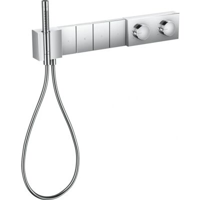 Hansgrohe AXOR Edge Thermostatmodul - Chrom - Duschanlage Hansgrohe AXOR Edge Thermostatmodul - Chrom - Duschanlage