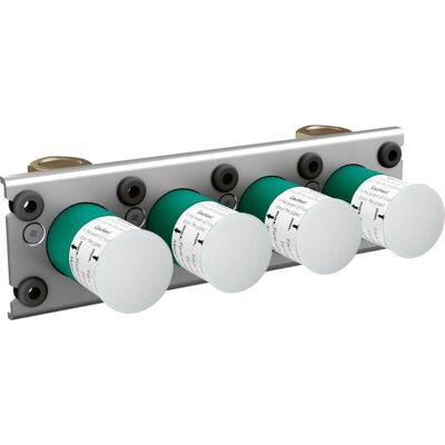 Hansgrohe Thermostat Grundkörper - Für AXOR Edge 3 Verbraucher - Chrom Hansgrohe Thermostat Grundkörper - Für AXOR Edge 3 Verbraucher - Chrom