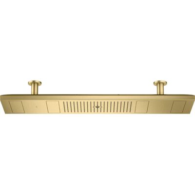 Hansgrohe Brushed Brass 1200x300mm Duschkopf mit 3 Strahlarten - ShowerHead Hansgrohe Brushed Brass 1200x300mm Duschkopf mit 3 Strahlarten - ShowerHead