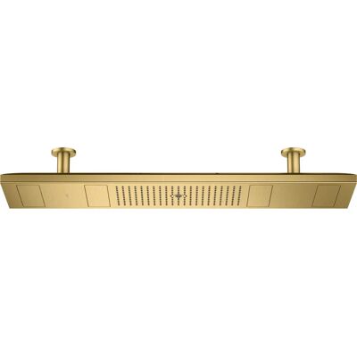 Hansgrohe Axor ShowerSolutions ShowerHeaven - 1200/300, 4jet, LED 2700K, Brushed Gold Hansgrohe Axor ShowerSolutions ShowerHeaven - 1200/300, 4jet, LED 2700K, Brushed Gold