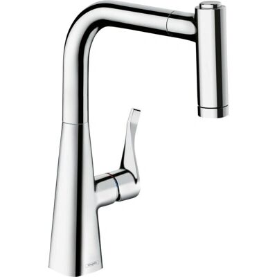 Hansgrohe Metris M71 Küchenarmatur - Eco, Ausziehbrause, Chrom Hansgrohe Metris M71 Küchenarmatur - Eco, Ausziehbrause, Chrom