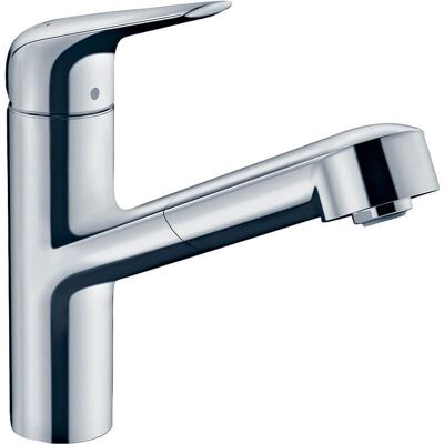 Hansgrohe Focus M42 Küchenmischer - 150mm Drehbereich - Chrom Hansgrohe Focus M42 Küchenmischer - 150mm Drehbereich - Chrom