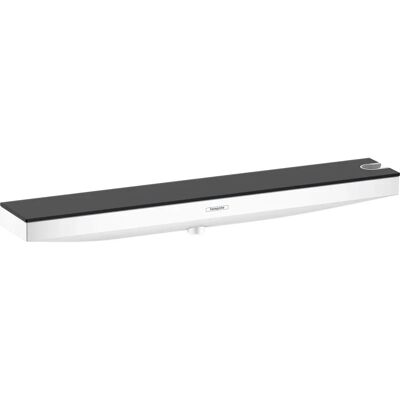 Porta 500 di Hansgrohe - Connessione a parete Bianco opaco Mensola e supporto Porta 500 di Hansgrohe - Connessione a parete Bianco opaco Mensola e supporto