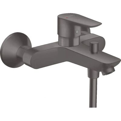 Hansgrohe Talis E Mitigeur de baignoire en noir brossé - Robinet de bain - Publicité Hansgrohe Talis E Mitigeur de baignoire en noir brossé - Robinet de bain - Publicité