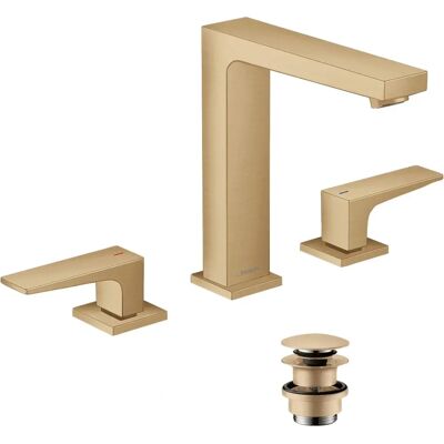 Mişcător de baie Hansgrohe Metropol 3-țevi - Nichel periat Mişcător de baie Hansgrohe Metropol 3-țevi - Nichel periat