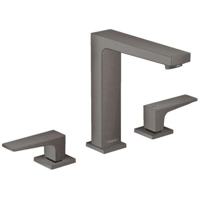 Mixere pentru lavoar Hansgrohe Metropol 3 orificii negru periat Mixere pentru lavoar Hansgrohe Metropol 3 orificii negru periat
