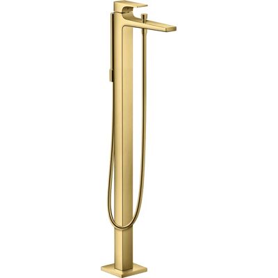 Amestecător de baie Hansgrohe Metropol auriu lustruit - ceramic, AirPower, 235mm Amestecător de baie Hansgrohe Metropol auriu lustruit - ceramic, AirPower, 235mm