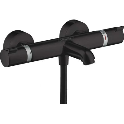 Mitigeur thermostatique bain/douche Hansgrohe Ecostat - SafetyStop, Noir mat Mitigeur thermostatique bain/douche Hansgrohe Ecostat - SafetyStop, Noir mat