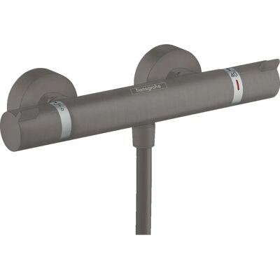 Hansgrohe Ecostat Thermostat Badarmatur - Gebürstetes Schwarz Chrome Hansgrohe Ecostat Thermostat Badarmatur - Gebürstetes Schwarz Chrome