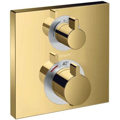 Hansgrohe Ecostat Thermostat - 2 Funktionen - Gold Finish - Duschthermostat Hansgrohe Ecostat Thermostat - 2 Funktionen - Gold Finish - Duschthermostat