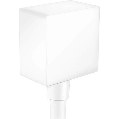 Hansgrohe Axor Starck Douche-aansluiting - Terugslagklep, Muurmontage, Wit mat Hansgrohe Axor Starck Douche-aansluiting - Terugslagklep, Muurmontage, Wit mat