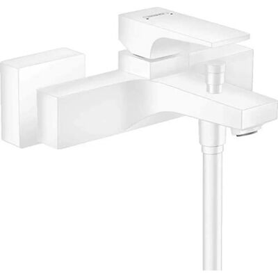 Hansgrohe Metropol Montaj de perete pentru amestecător de cadă - Alb mat Hansgrohe Metropol Montaj de perete pentru amestecător de cadă - Alb mat