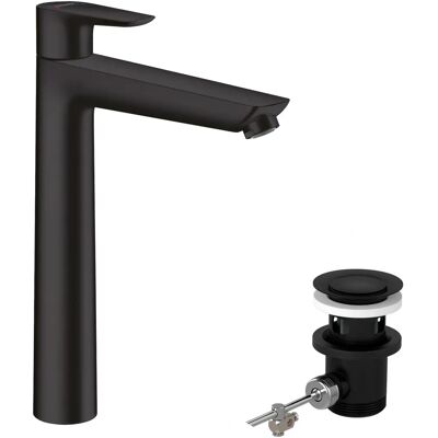 Hansgrohe Talis E jednouchwytowa bateria umywalkowa - Czarny mat, 240 mm Hansgrohe Talis E jednouchwytowa bateria umywalkowa - Czarny mat, 240 mm
