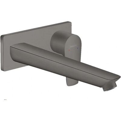 Hansgrohe Talis E Wandmontage Enkelhendelmenger - Zwart Hansgrohe Talis E Wandmontage Enkelhendelmenger - Zwart