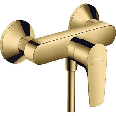 Amestecător de duş Hansgrohe Talis E montat pe perete - Finisaj auriu - Tip de duş Amestecător de duş Hansgrohe Talis E montat pe perete - Finisaj auriu - Tip de duş