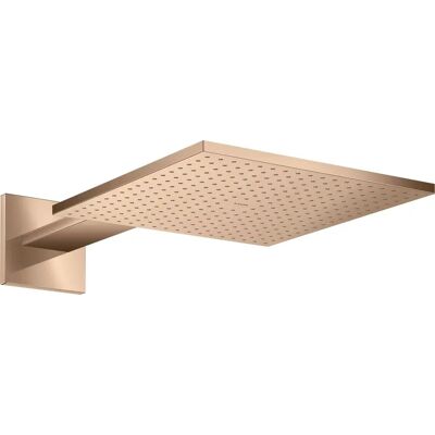 Hansgrohe Axor Tête de Douche - 300x300mm, Or Rouge Poli, Fixation Murale - Publicité Hansgrohe Axor Tête de Douche - 300x300mm, Or Rouge Poli, Fixation Murale - Publicité