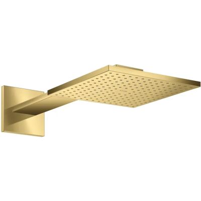 Hansgrohe AXOR ShowerSolutions Kopfbrause 250/250 1jet, Wandanschluss, Brausearm 450 mm, Farbe: Polished Gold Optic - Publicité Hansgrohe AXOR ShowerSolutions Kopfbrause 250/250 1jet, Wandanschluss, Brausearm 450 mm, Farbe: Polished Gold Optic - Publicité