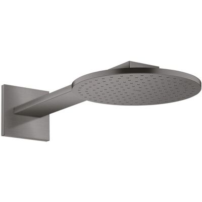 Hansgrohe Axor Duschkopf - 250mm, Brushed Black Chrome, Wandmontage Hansgrohe Axor Duschkopf - 250mm, Brushed Black Chrome, Wandmontage