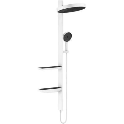 Hansgrohe Rainfinity Duschsatz 360 - Wandmontage - Mattweiß Hansgrohe Rainfinity Duschsatz 360 - Wandmontage - Mattweiß