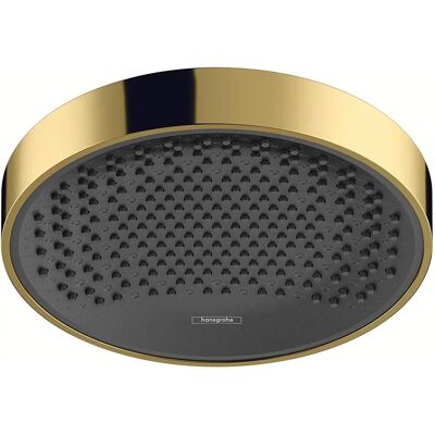 Hansgrohe Rainfinity Douchekop - 250mm, Gepolijst Goud, EcoSmart, Wand/Plafond Mount Hansgrohe Rainfinity Douchekop - 250mm, Gepolijst Goud, EcoSmart, Wand/Plafond Mount