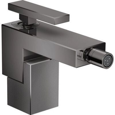 Mitigeur monocommande pour bidet Axor Edge - Chrome noir poli, projection 149mm - Publicité Mitigeur monocommande pour bidet Axor Edge - Chrome noir poli, projection 149mm - Publicité