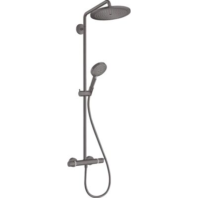 Hansgrohe Croma Select S Sistema Doccia - Cromo Nero Spazzolato Hansgrohe Croma Select S Sistema Doccia - Cromo Nero Spazzolato