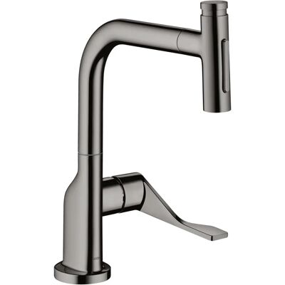 HANSGROHE AXOR Citterio Küchenarmatur - Ausziehbrause, 219mm Projektion, Schwarz Chrome HANSGROHE AXOR Citterio Küchenarmatur - Ausziehbrause, 219mm Projektion, Schwarz Chrome
