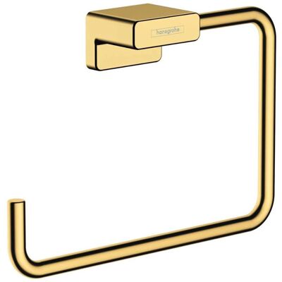 Hansgrohe AddStoris Handtuchring - Wandmontage, Gold Optik Hansgrohe AddStoris Handtuchring - Wandmontage, Gold Optik