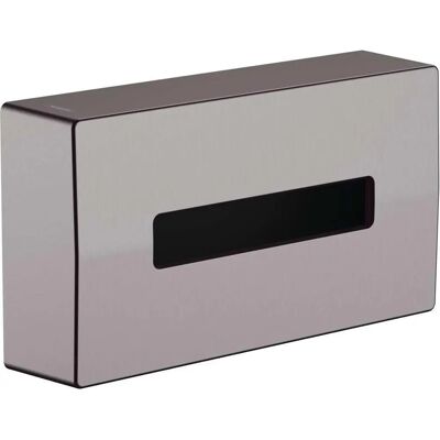 Hansgrohe AddStoris - Geborsteld zwart chroom hygiëne accessoire Hansgrohe AddStoris - Geborsteld zwart chroom hygiëne accessoire