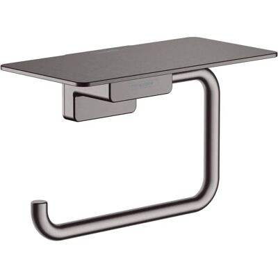 Suport hârtie igienică Hansgrohe AddStoris - Montaj pe perete, negru periat Suport hârtie igienică Hansgrohe AddStoris - Montaj pe perete, negru periat