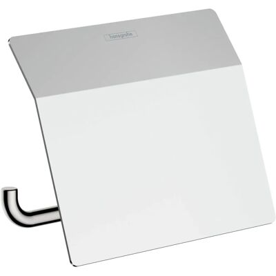 Hansgrohe AddStoris Portarotolo WC a parete con copertura Hansgrohe AddStoris Portarotolo WC a parete con copertura