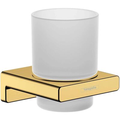 Hansgrohe AddStoris - Tandenborstelhouder met steun - Goud Hansgrohe AddStoris - Tandenborstelhouder met steun - Goud