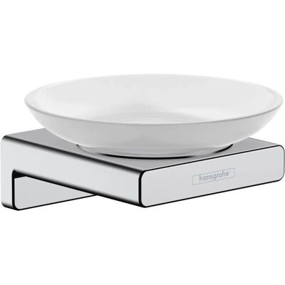 Hansgrohe AddStoris Porta Sapone Cromato da Parete - Porta Sapone Hansgrohe AddStoris Porta Sapone Cromato da Parete - Porta Sapone