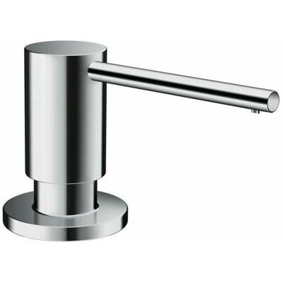 Hansgrohe A41 Spülmittelspender - Metall, Brushed Black Chrome, 500ml Hansgrohe A41 Spülmittelspender - Metall, Brushed Black Chrome, 500ml