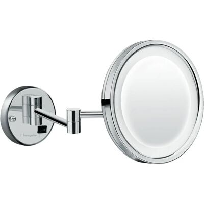 Hansgrohe Logis Universal Rasierspiegel mit LED - Rund, 160mm Hansgrohe Logis Universal Rasierspiegel mit LED - Rund, 160mm