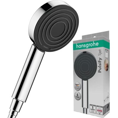 Hansgrohe Pulsify S Handbrause - 105mm, 1 Strahlart, Chrom Hansgrohe Pulsify S Handbrause - 105mm, 1 Strahlart, Chrom