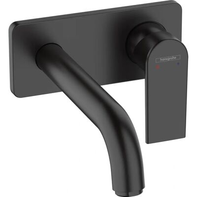Hansgrohe Vernis Shape Bateria umywalkowa - Czarny Mat - Montaż naścienny Hansgrohe Vernis Shape Bateria umywalkowa - Czarny Mat - Montaż naścienny