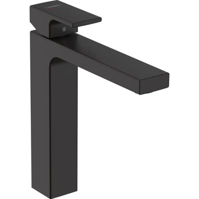 Hansgrohe Vernis Shape Wall-Mount Faucet - Matte Black, 25cm high Hansgrohe Vernis Shape Wall-Mount Faucet - Matte Black, 25cm high