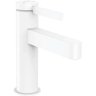Hansgrohe Finoris White Matte Single-Handle Basin Mixer - Faucet Hansgrohe Finoris White Matte Single-Handle Basin Mixer - Faucet