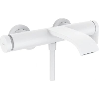 Hansgrohe Vivenis - Weiße Matt-Badewannenarmatur mit AirPower Hansgrohe Vivenis - Weiße Matt-Badewannenarmatur mit AirPower