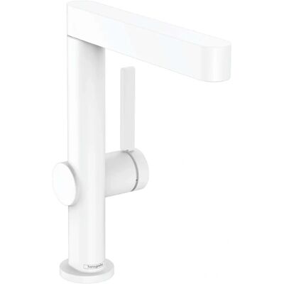 Hansgrohe Finoris Mengkraan - Draaibare Uitloop, Mat Wit - Badkamer Hansgrohe Finoris Mengkraan - Draaibare Uitloop, Mat Wit - Badkamer