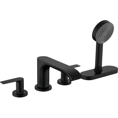 Hansgrohe Vivenis Amestecător de Cadă - 4 orificii, Negru Mat Hansgrohe Vivenis Amestecător de Cadă - 4 orificii, Negru Mat