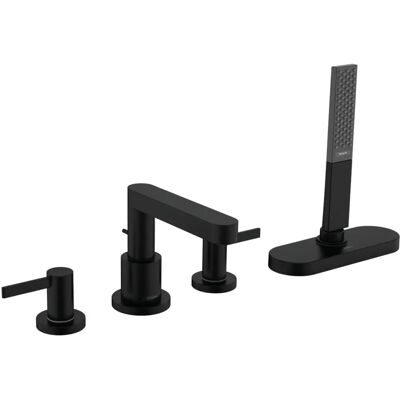 Hansgrohe Finoris Grifo de Bañera 4 Gatos - Negro Mate Hansgrohe Finoris Grifo de Bañera 4 Gatos - Negro Mate